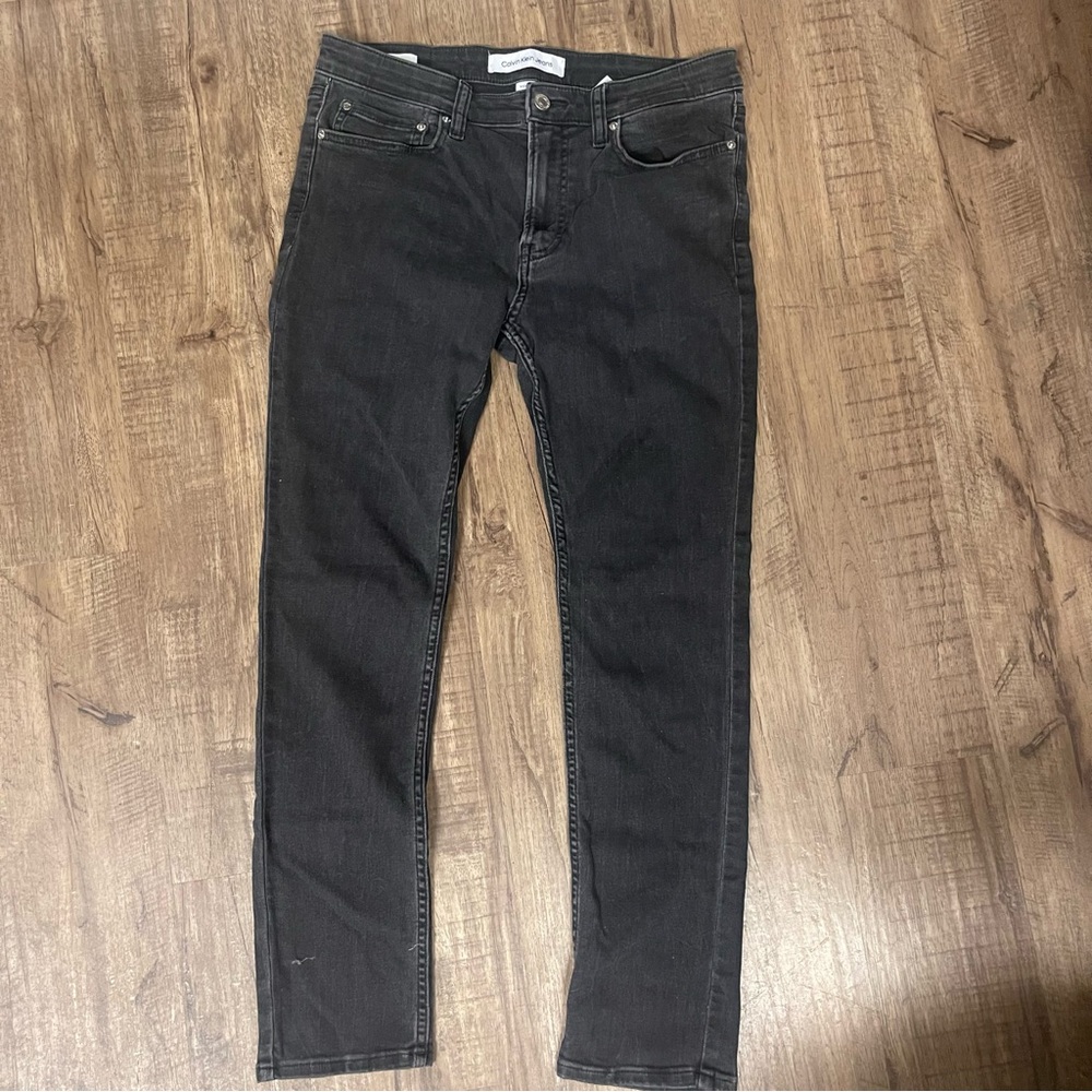 Calvin Klein Jeans black skinny jeans Women’s 32x30 - Picture 1 of 9